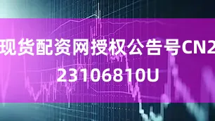 现货配资网授权公告号CN223106810U